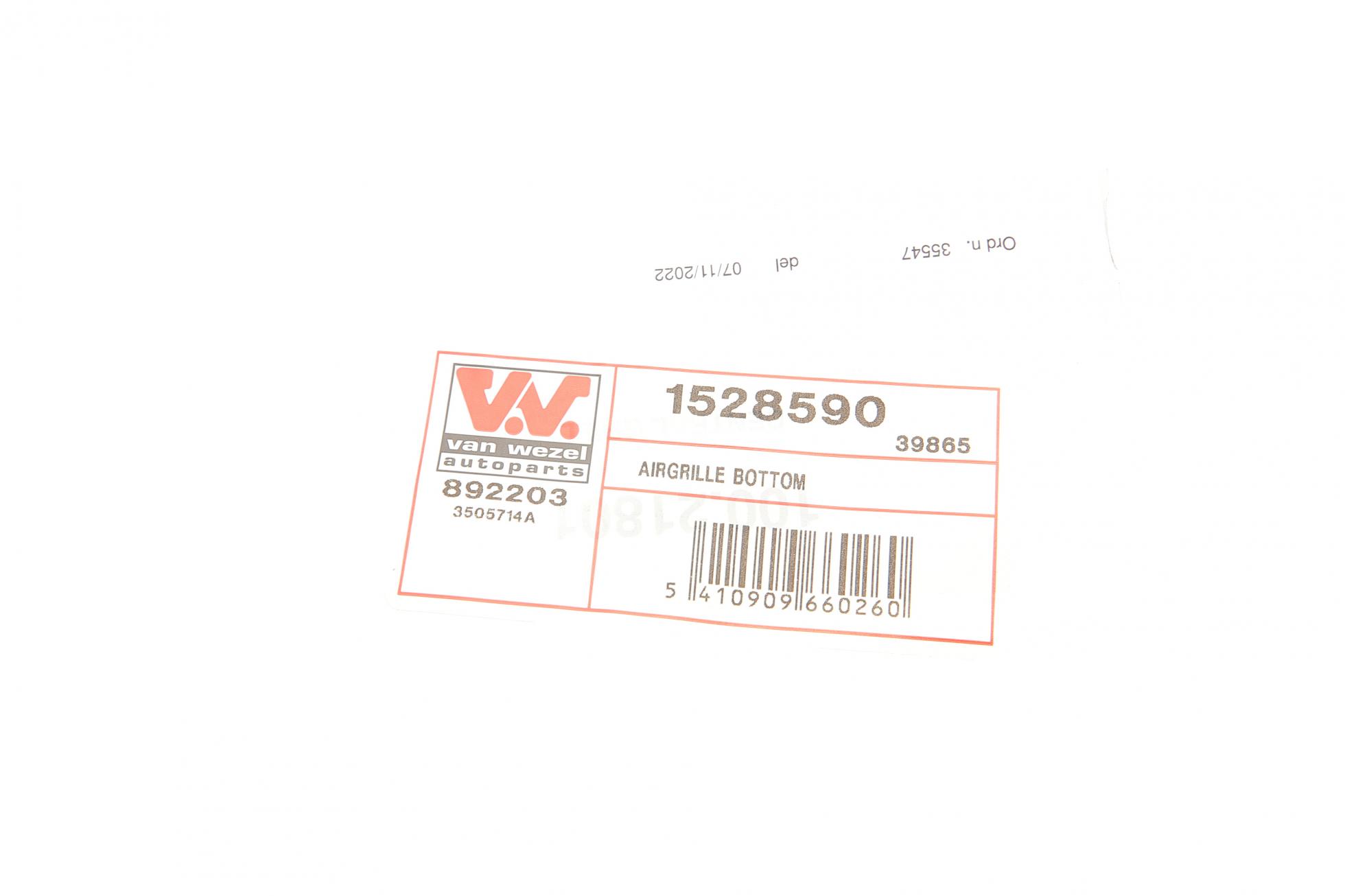 1528590 VAN WEZEL